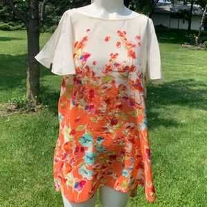 Anthropologie Maeve Floral Top
